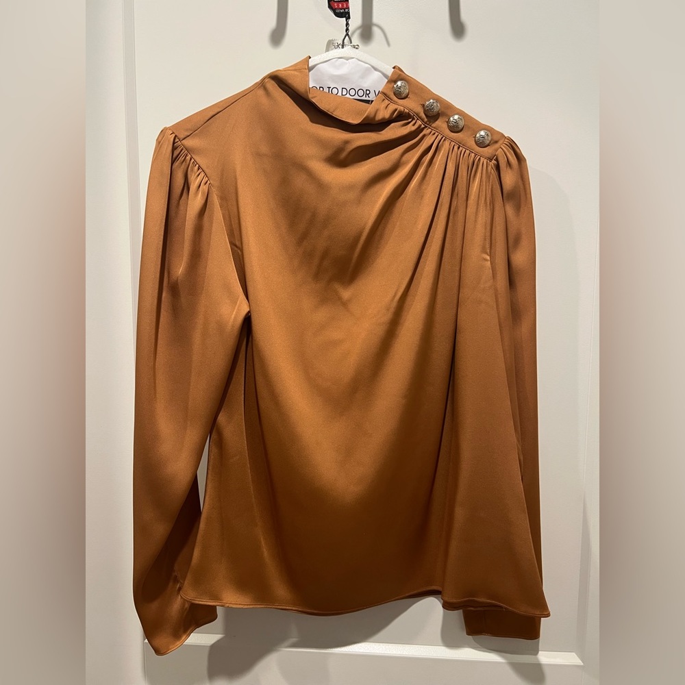 INTERMIX Monica Drakes Silk blouse SIZE 2 /SMALL